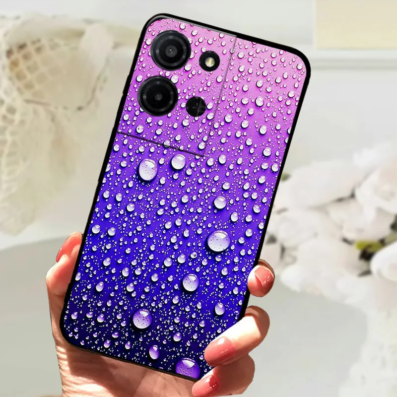 Marble Printed Shockproof TPU Matte Phone Case - Soft Protective Back Bumper Cover