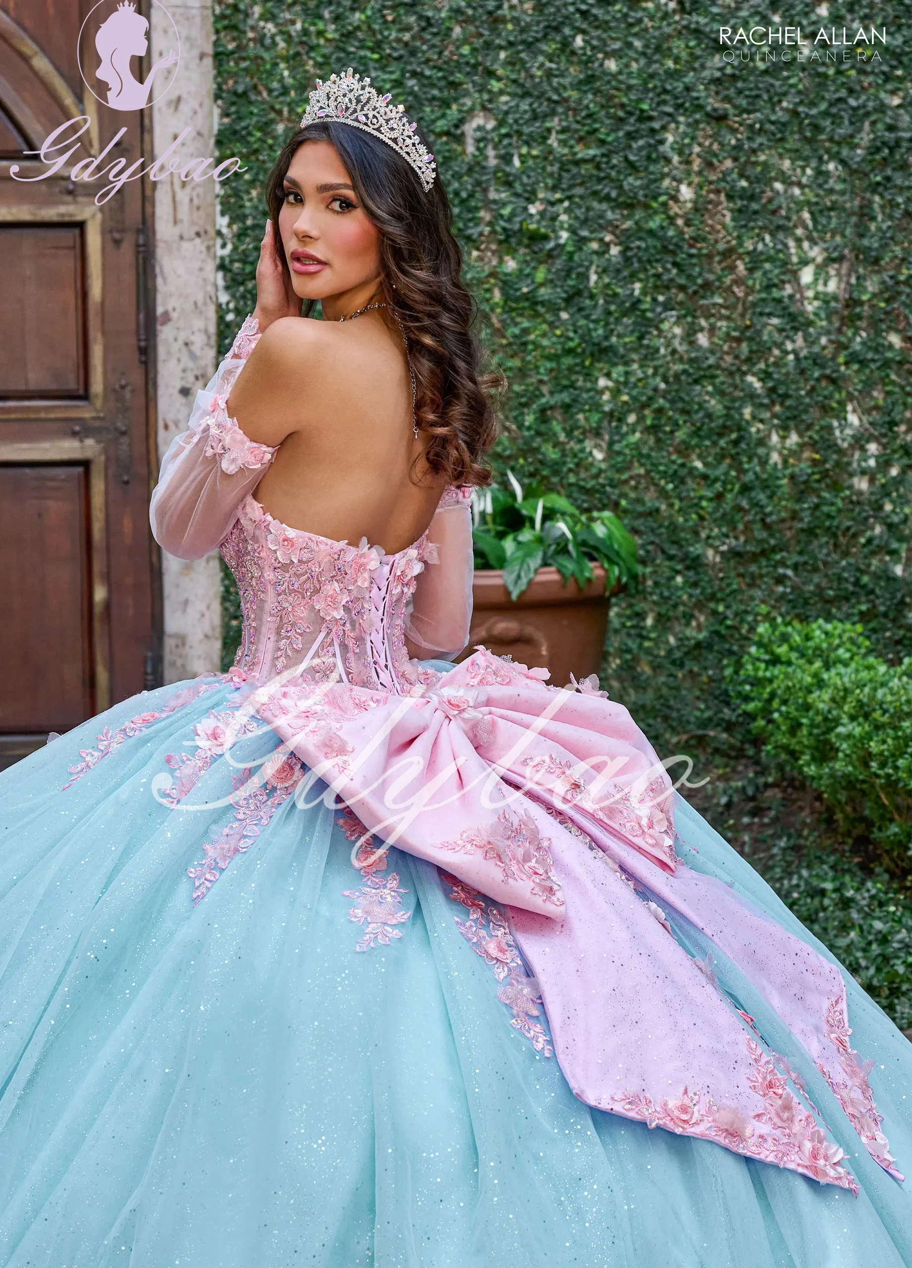 Fabulous Beading Ball Dress Quinceanera Dresses Lace Lace Dresses With Long Sleeves Long Sleeves 15 Layer Sequins Vestido de