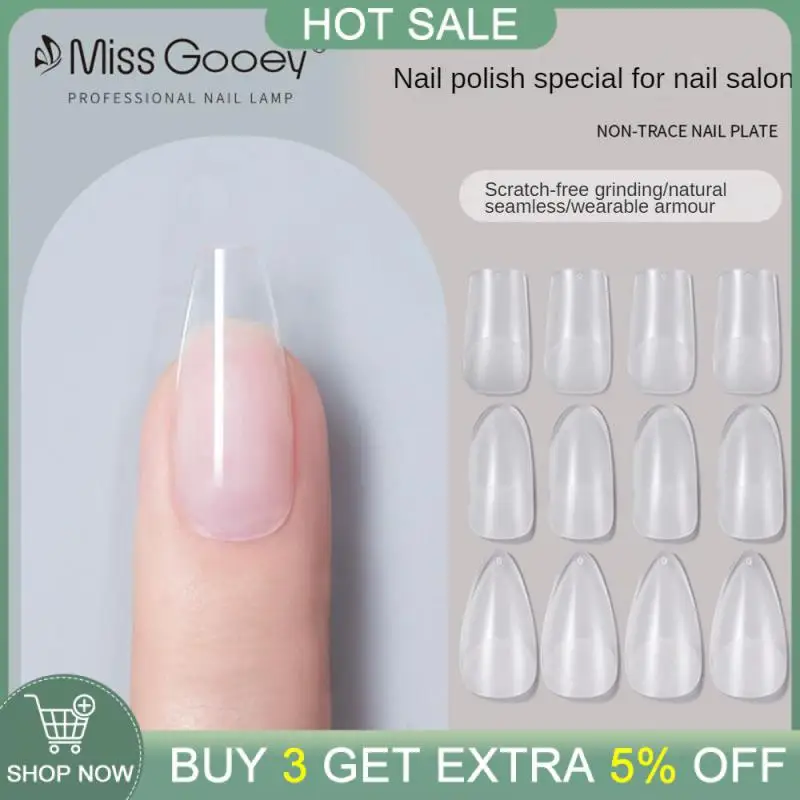 

240 шт./коробка, ультратонкие матовые накладные ногти