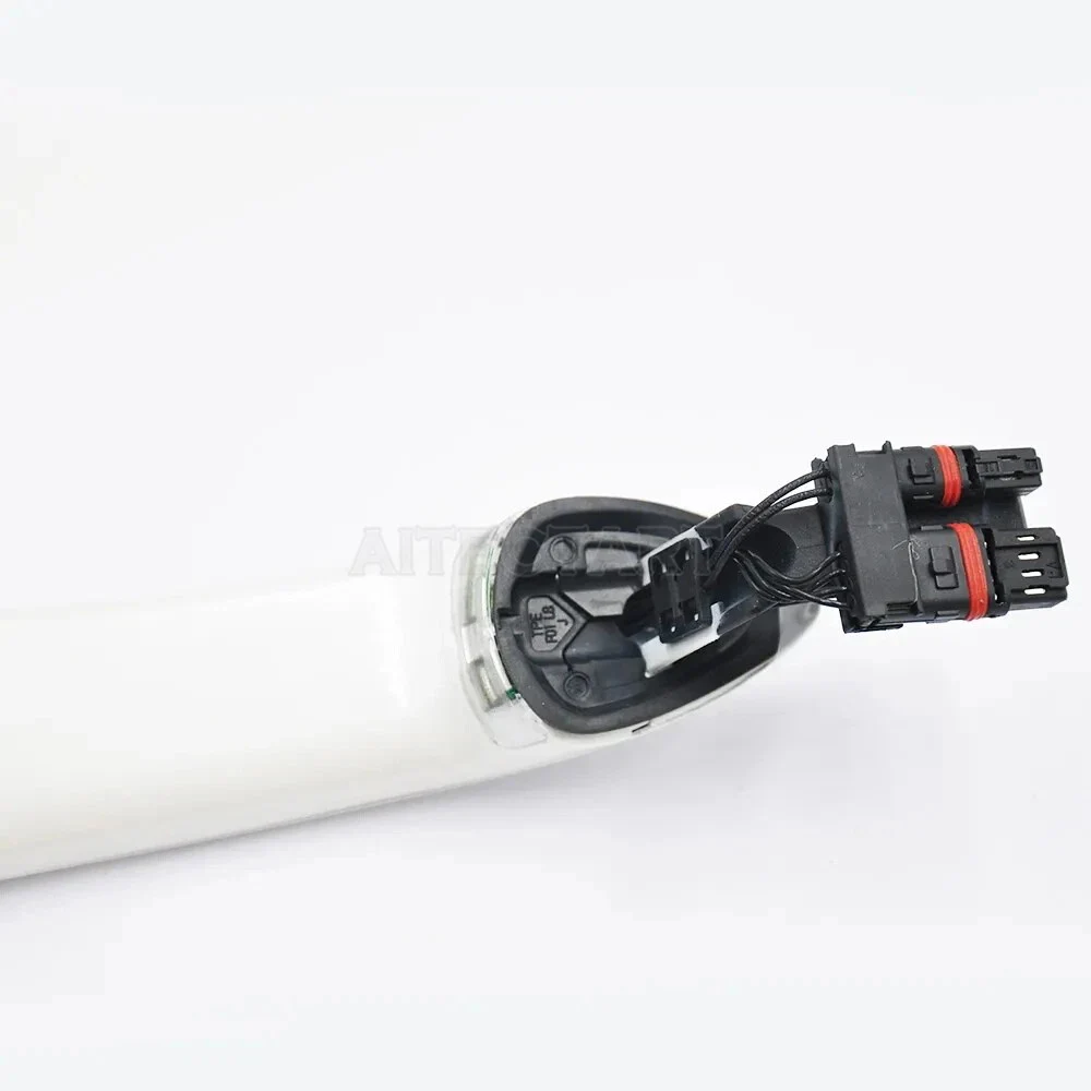 BMW F07 F10 F11 F06 F01 F04용 화이트 컴포트 액세스 외부 도어 핸들 (OEM 51217231931 51217231932 51217231933 51217231934)