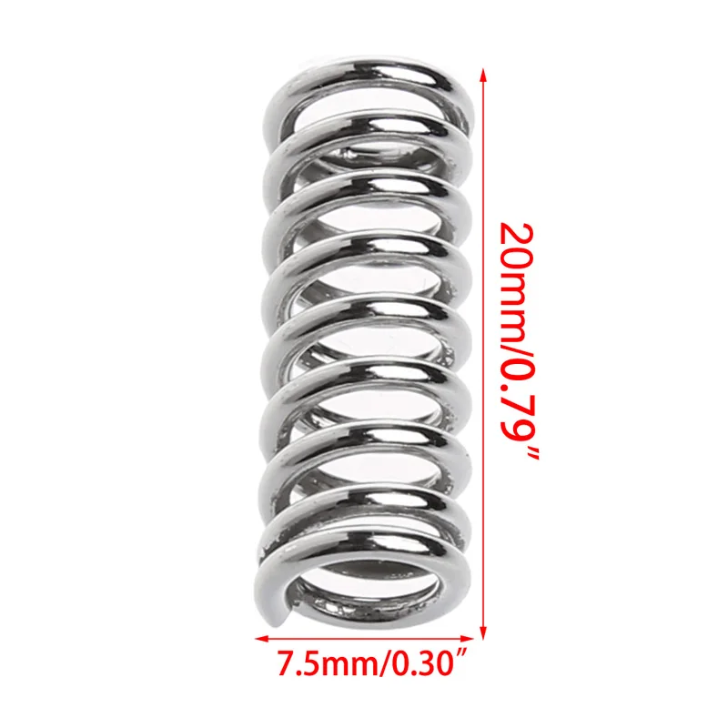

10 Pcs Carbon Steel Feeder Spring For Makerbot 3D Printer Extruder Heated Bed Dropship
