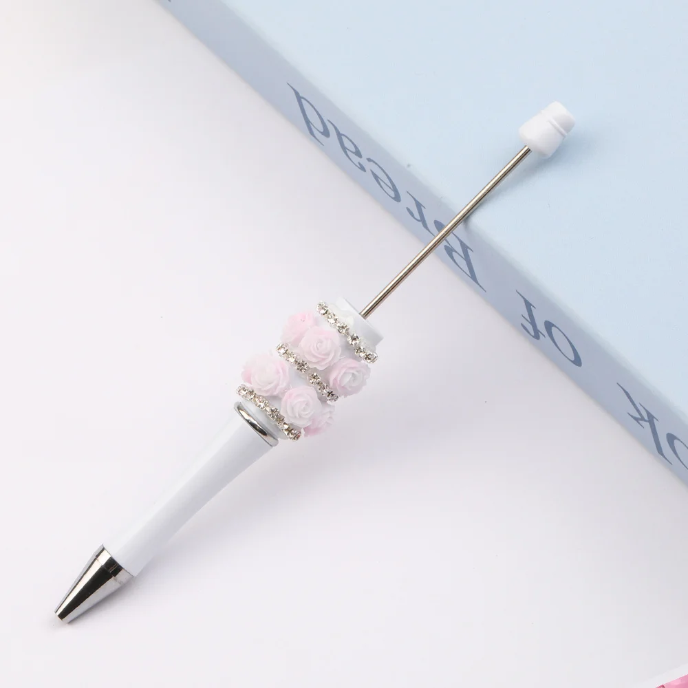 Cordial Design 20Pcs 19*144MM Jewelry Findings & Components/Beadable Pen Findings/Cute Plastic Pens/DIY Beaded Pen Accessories - cordial