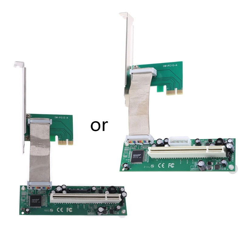Pcie para Pci Express X16 Conversão Cartão Pci-e Expansão Conversor Placa Adaptador Dropship