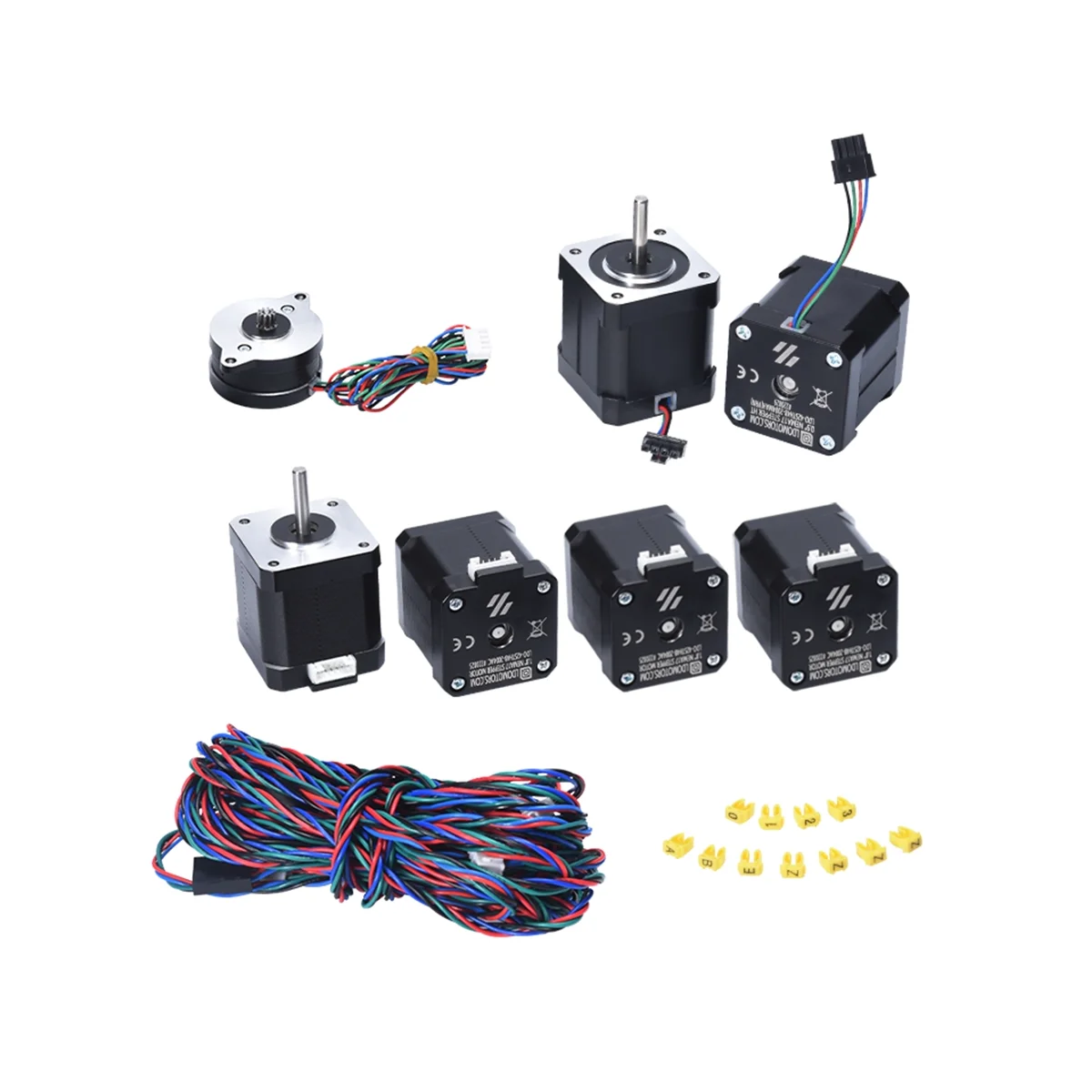 

LDO Voron V2.4 Motor Kits RevC 1.8°NEMA17 Stepper Motor 180°C LDO-42STH48-2004AC for Voron V1 & 2 3D Printer Accessories