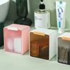 Cotton Swab Storage Box Square Open And Close Convenient Storage Install Without Trace The Inner Box Is Detachable Household Abs 2