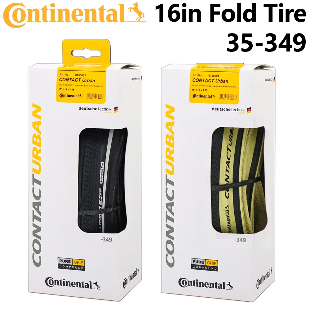 1Pair Continental Contact Urban 16 1Pair Continental Contact Urban 16
