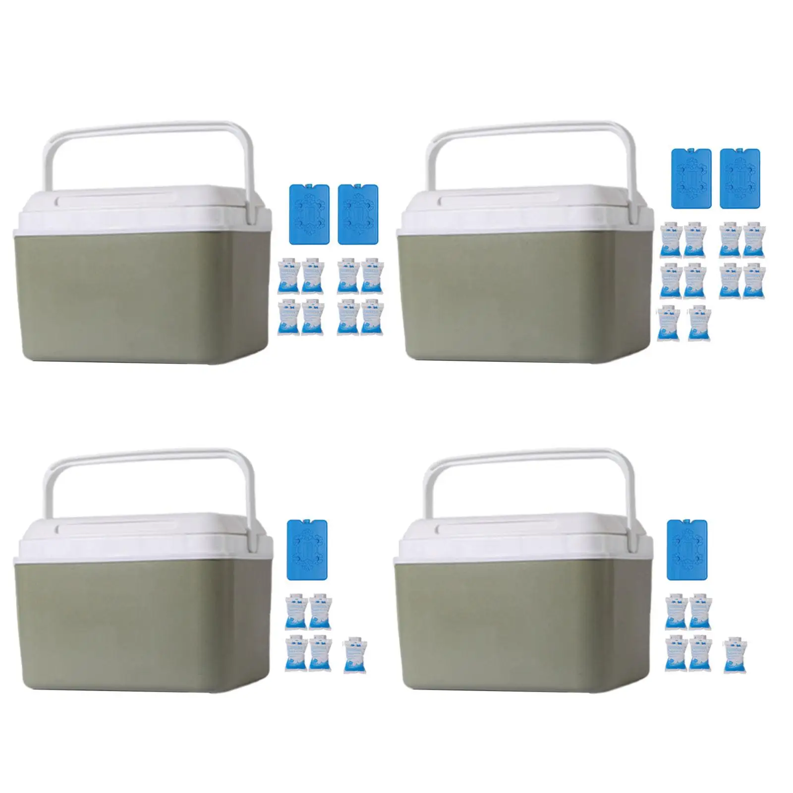 Insulated Cooler Box Portable Ice Chest for Outdoor Sport Drink Picnic