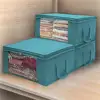 Clothes Bag Organizer with Handle Dustproof Tidy Pouch for Luggage Bedding 4