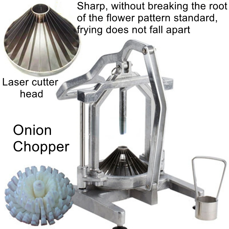 

chopping machine manual cutflower commercial cutter shredding machine round onion shredder