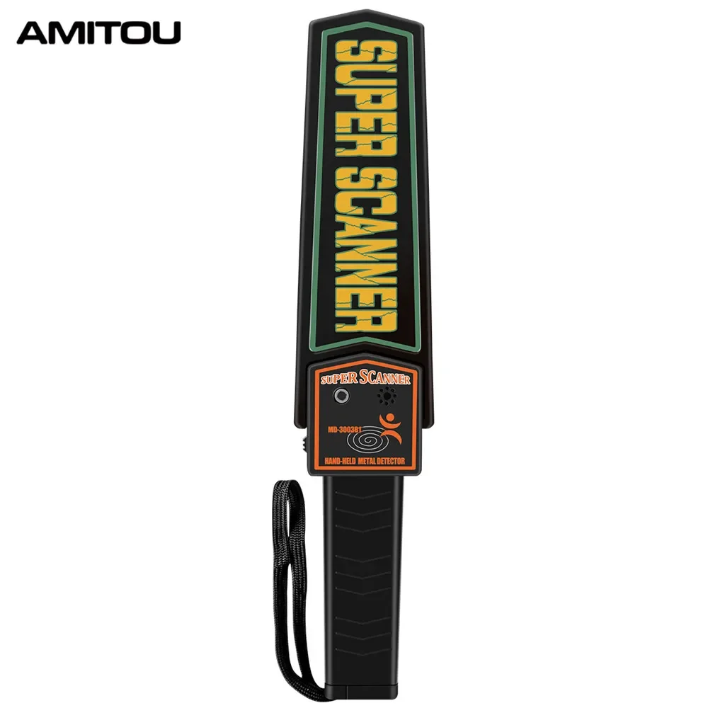 MD3003B1 Handheld Metal Detector Electronic Measuring Body Search Security Scanner Portable Inspection Scanning Instrument ANENG