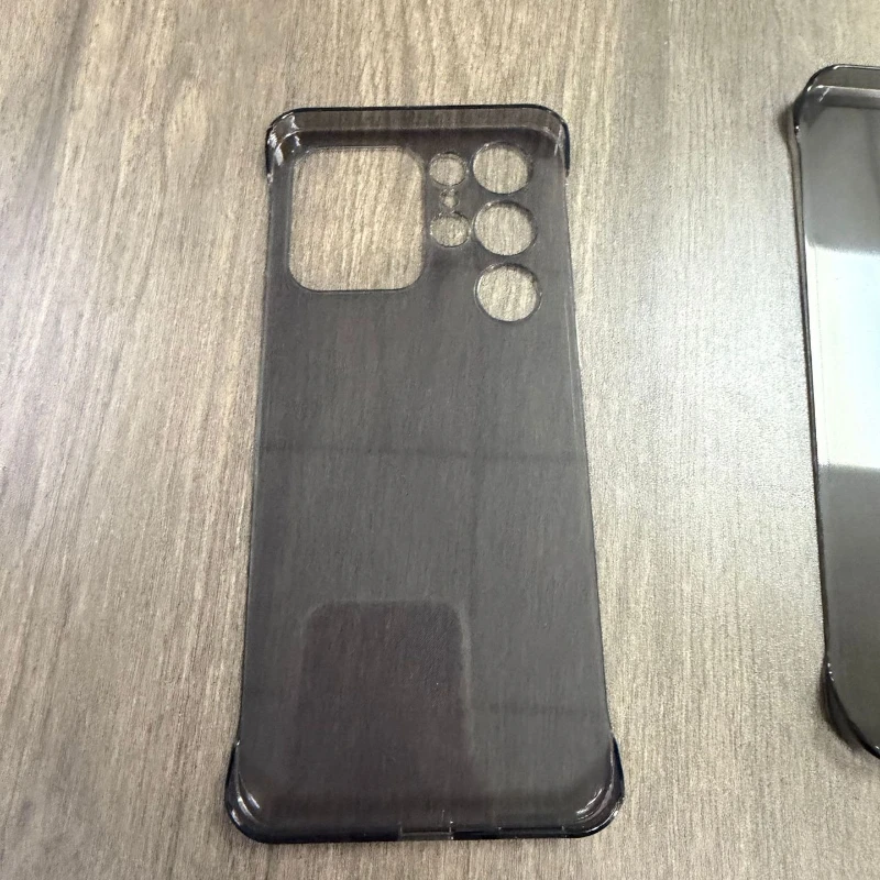 Frameless Acrylic Shockproof Slim Transparent Phone Case