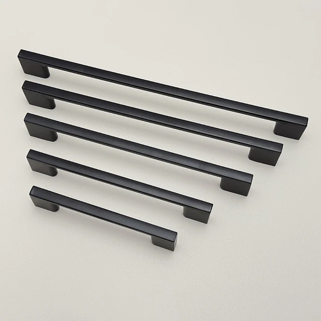 สไตล์อเมริกัน 2 สีตู้จับเฟอร์นิเจอร์ตู้เสื้อผ้าผนังตู้ประตูมือจับลิ้นชักและตู้รองเท้าจับฮาร์ดแวร์ 4