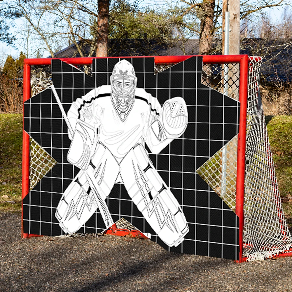 Hockey Goalie Shooting Target Street Hockey Net Goalie Target Hockey Shooting Training Aid for Hockey Training