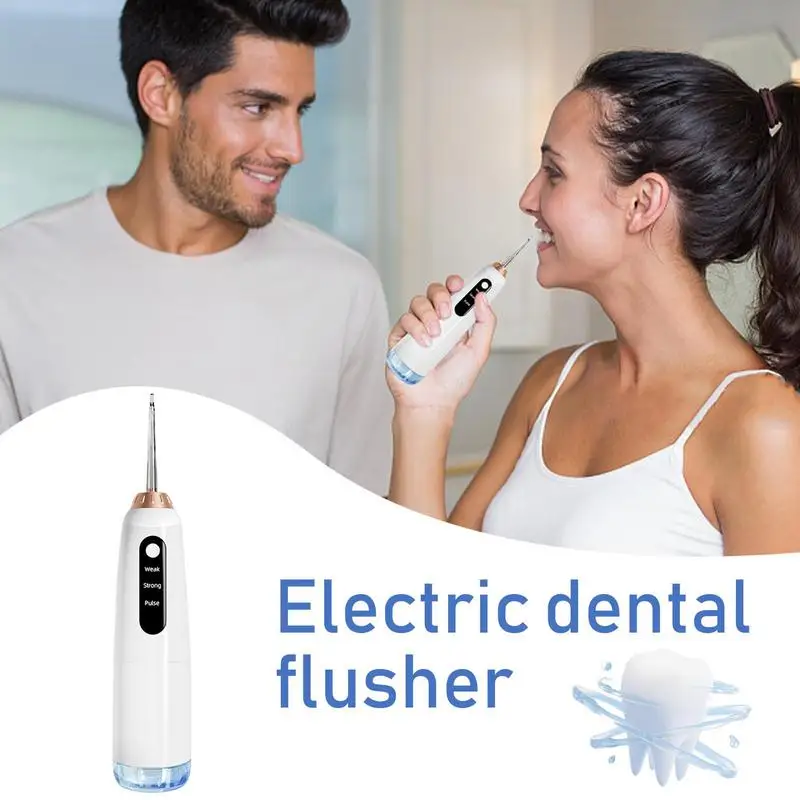 Cordless Water Flosser with 3 Modes Portable 330ml Water Tank Low Noise Long-Lasting Water Picks for Teeth Cleaning and Flossing 2