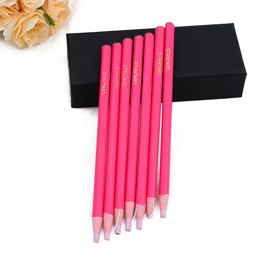 Peel off Marker Grease Pencil Colored Crayon Pen Paper Roll Wax Pencil For Metal Glass Fabric Art Supplies 6PCS