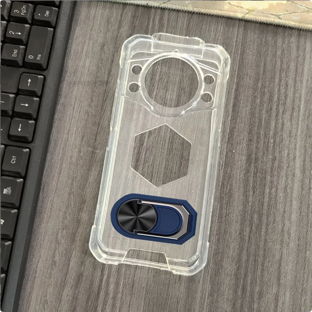 Durable Silicone Ring Stand Phone Case with Bracket