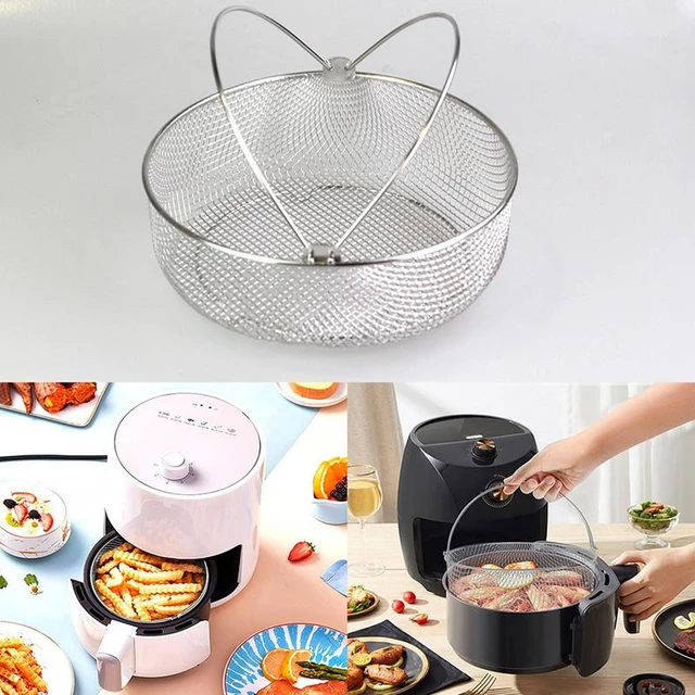 Air Fryer Basket For Oven Stainless Steel Oven Mesh Basket 8inch