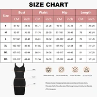 Robe à bretelles pour femmes, nouvelle robe cintrée, Sexy, contrôle du ventre, slip complet, respirant, modelant le corps, Slim, grande taille, S-3XL 2