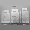 Milk Tea Takeaway Packaging Bag Beverages Coffee Single Cup Double Cup Bag Disposable Transparent Plastic Portable Packaging Bag 3