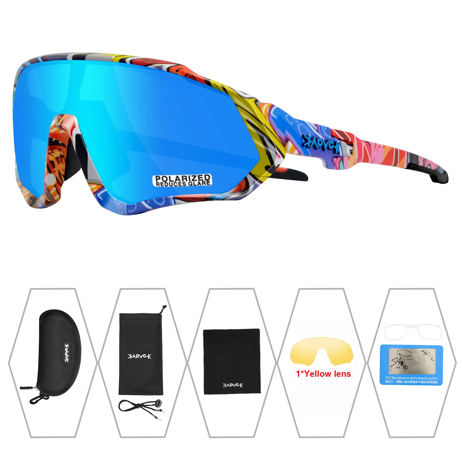 New brand design Sunglasses Sports Bicycle Cycling Sunglasses Gafas