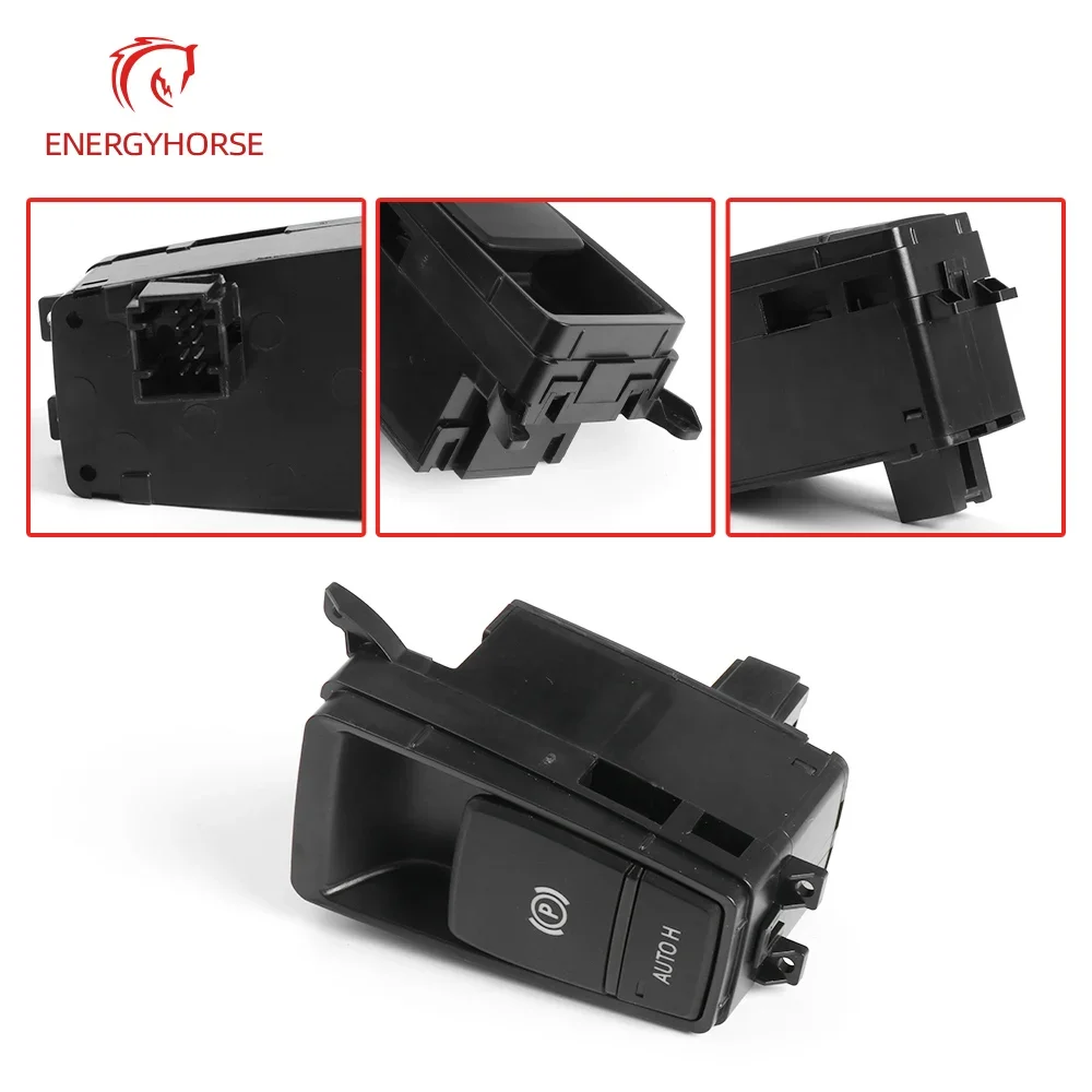 Car Handbrake Assembly Parking Brake P Button Auto H Control Switch Cover Replacement For BMW X5 X6 E70 E71 E72 61319148508