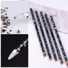 5pcs Rhinestone Picker Nail Art Pens Professional Wax Pencil Dotting Pen Gems Drill Crystal Diamond Tools Manicure Accessories 1