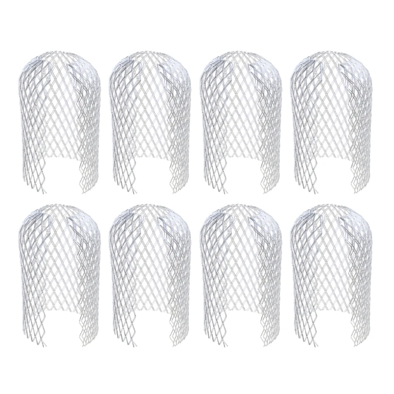 

4/8pcs Filter Leaf Catch Leaf Sieve Leaf Protections Rain Pipe Protections T5EF