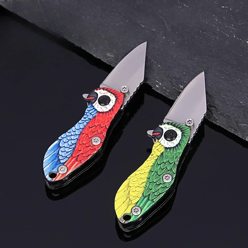 

Sharp Folding Knife for Outdoor Camping, Portable Self-defense Knife for Unpacking, Express Delivery, Household Fruit Knife