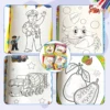 Coloring Book Painting Book Kindergarten Graffiti Book Children's Educational Drawing Set  coloring brochures Art and Drawing 5