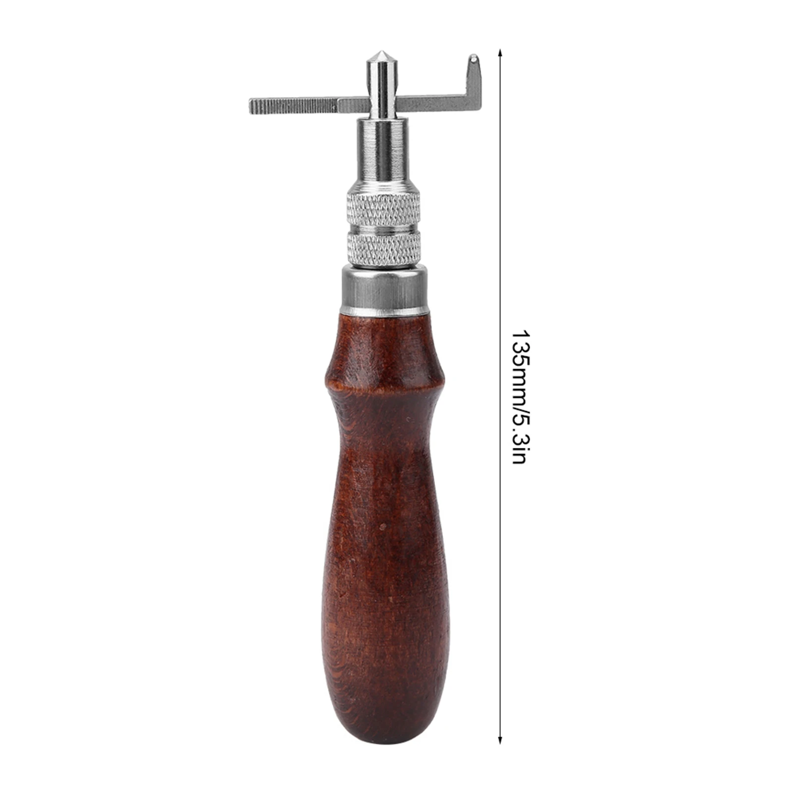 Adjustable Leather Edge Stitching Groover Notcher DIY Leather Craft Groove Tool