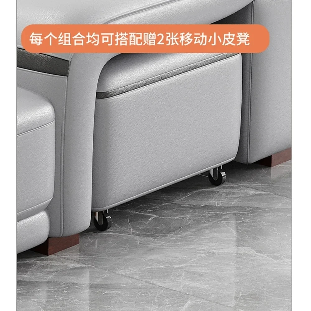 Power Reclining Leather Sofa 2