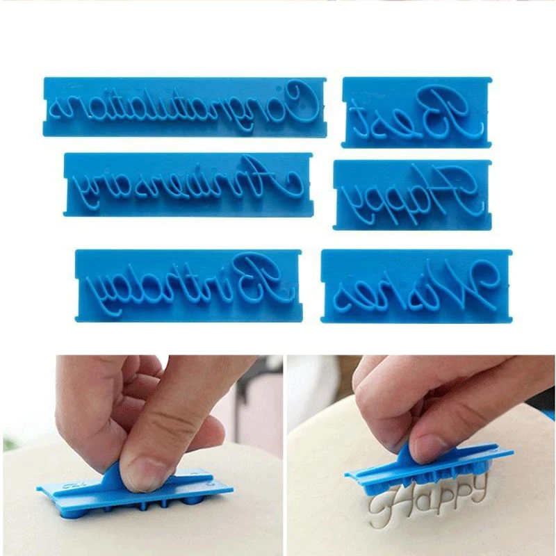 Alphabet Cake Stamp Set 2