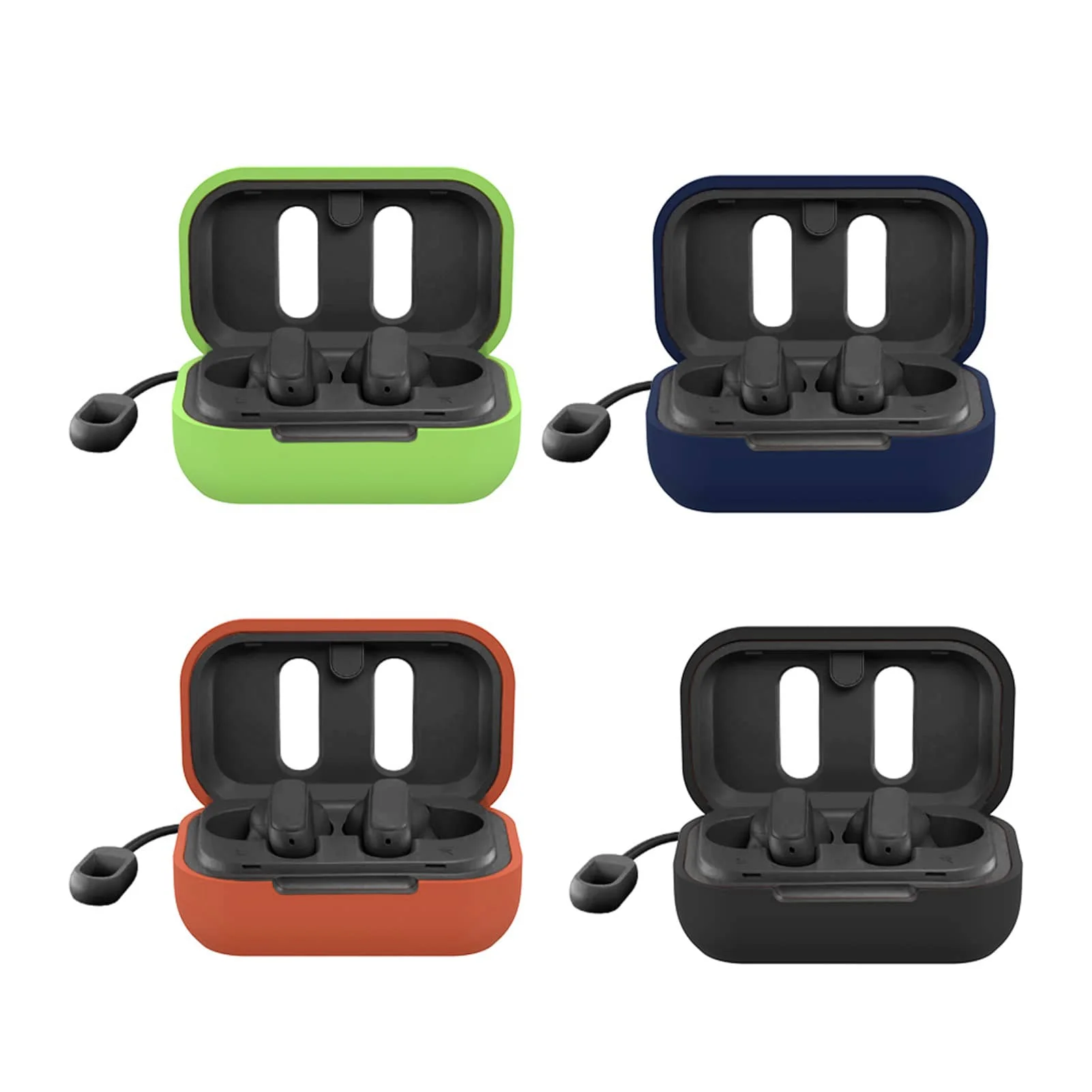 Soft Silicone Case For Skullcandy Dime Bluetooth Wireless Earphone