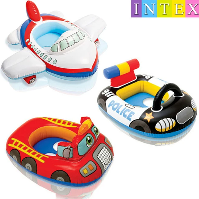 Inflatable Float Seat Baby Swimming Circle Car Shape Toddler Swimming Ring Kid Child Swim Ring Accessories Water Fun Pool Toys I 1
