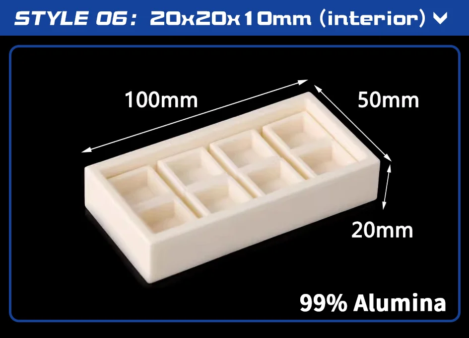 99% Aluminium oxid Set Tiegel verschiedene Spezifikationen Spezifikation 2 – Detail 6
