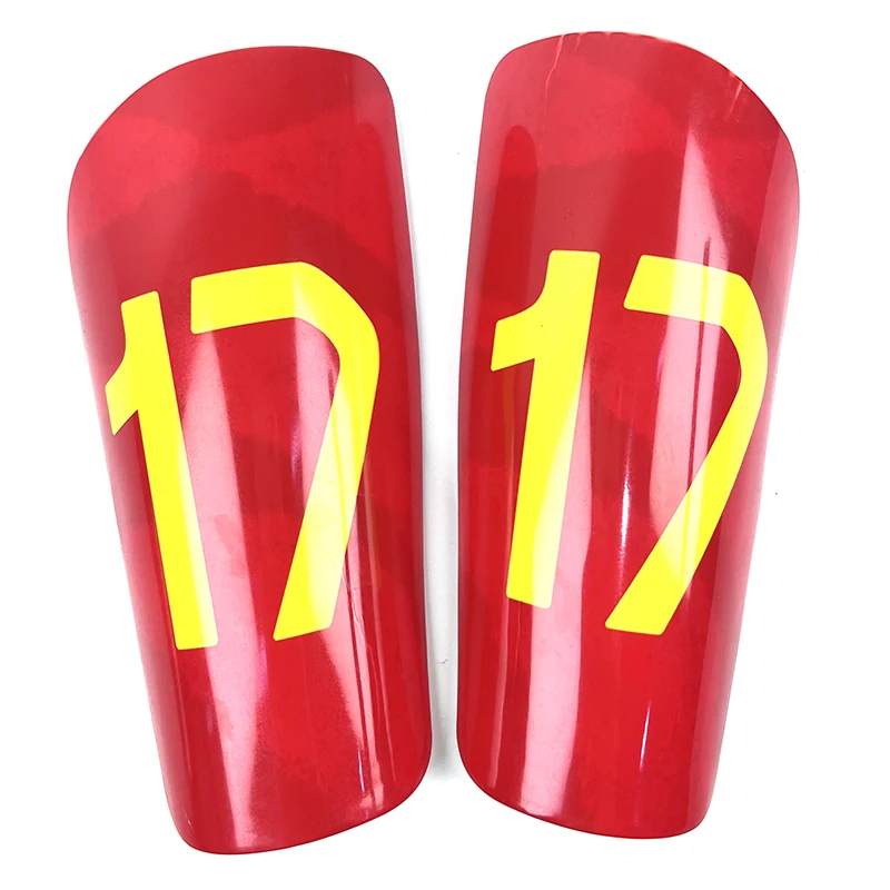 Shin Guards for Children and Adults, Soccer Training Accessories, Leg Guards, Football Player Gift, Number 17, 19, Hot Sale