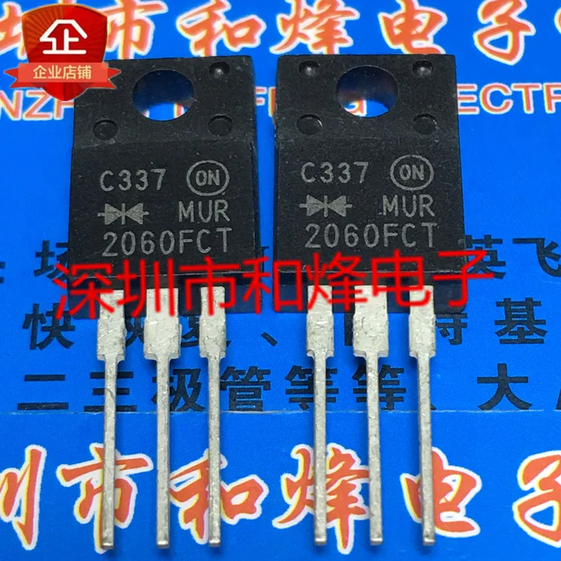 

30pcs original new MUR2060FCT TO-220F 600V 20A
