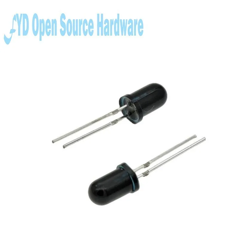 5mm 940nm LED VS1838B IR Emitting Diode Kit Transmitter Receiver Infrared Light Emitter Phototransistor Assortment Set Lamp Bulb - 502 - View #3