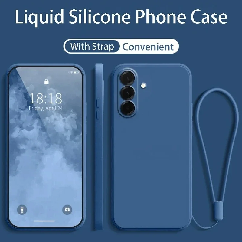 Liquid Silicone Soft Phone Case Cover