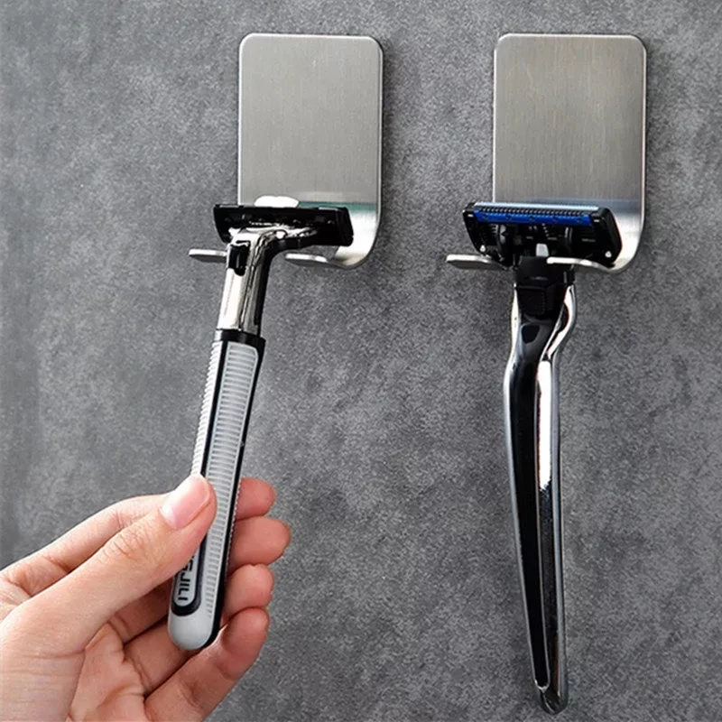 Bathroom Accessories Set Rack Wall Mounted Shaver Holder Storage Frame Best 