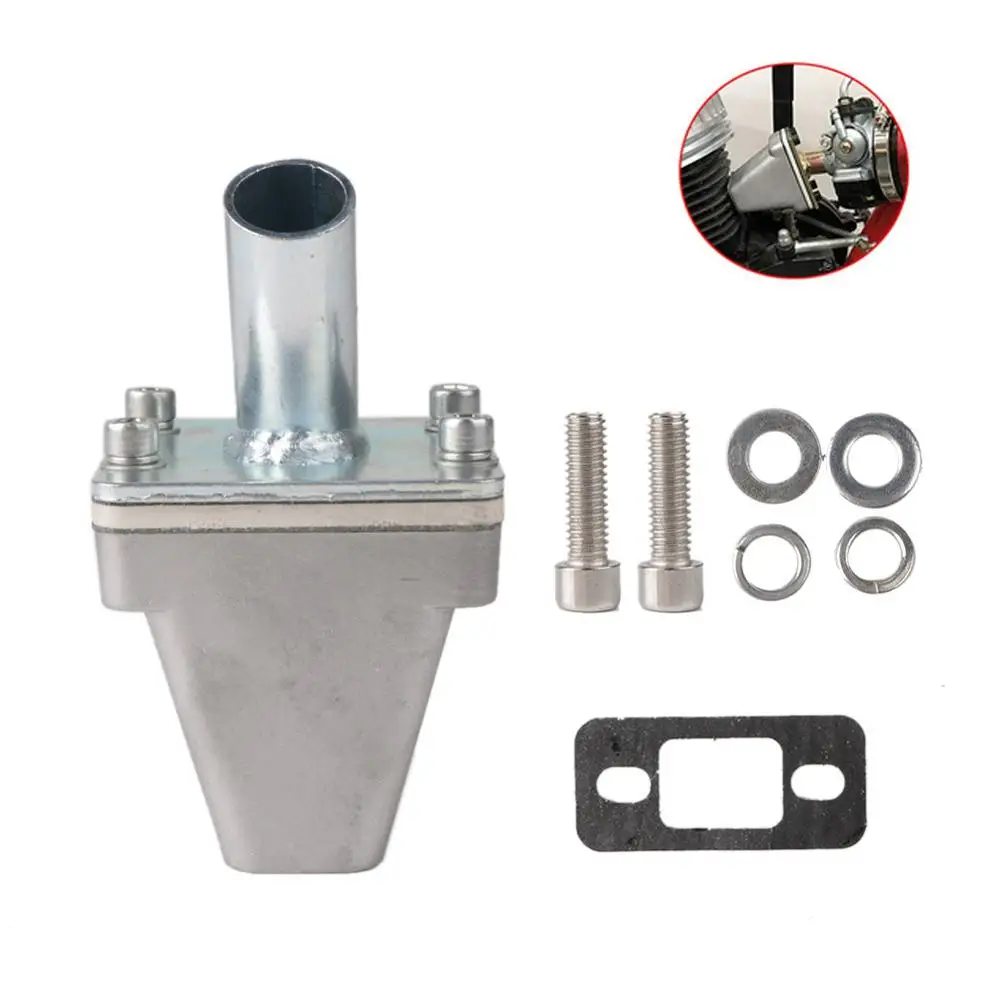 Motorcycle Intake Pipe Valves Mainfold Boot Reed Valve 40mm 32mm Intake 66CC/80CC Gas motorcycle Parts Bicycle motorcycle intake valves
