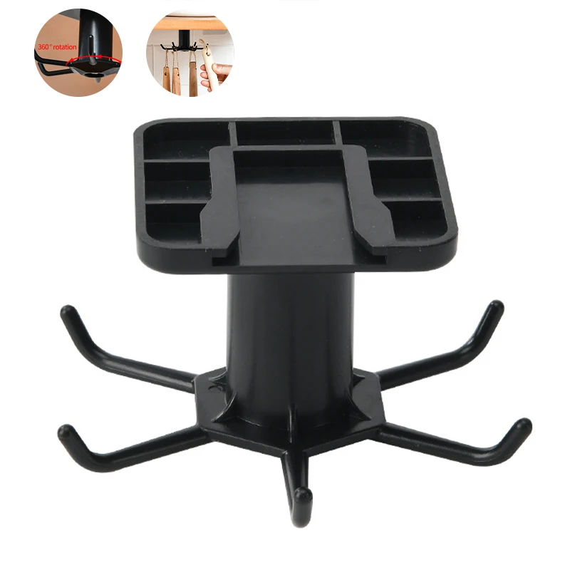 Rotating Kitchen Hooks Rack 1