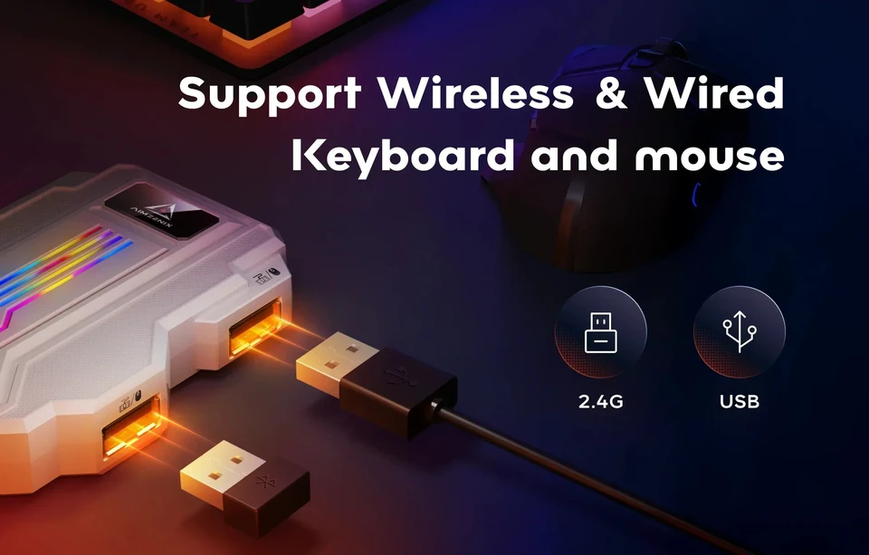 開封済・未使用】AIMZENIX Striker PRO AX300 ホワイト AIMZENIX