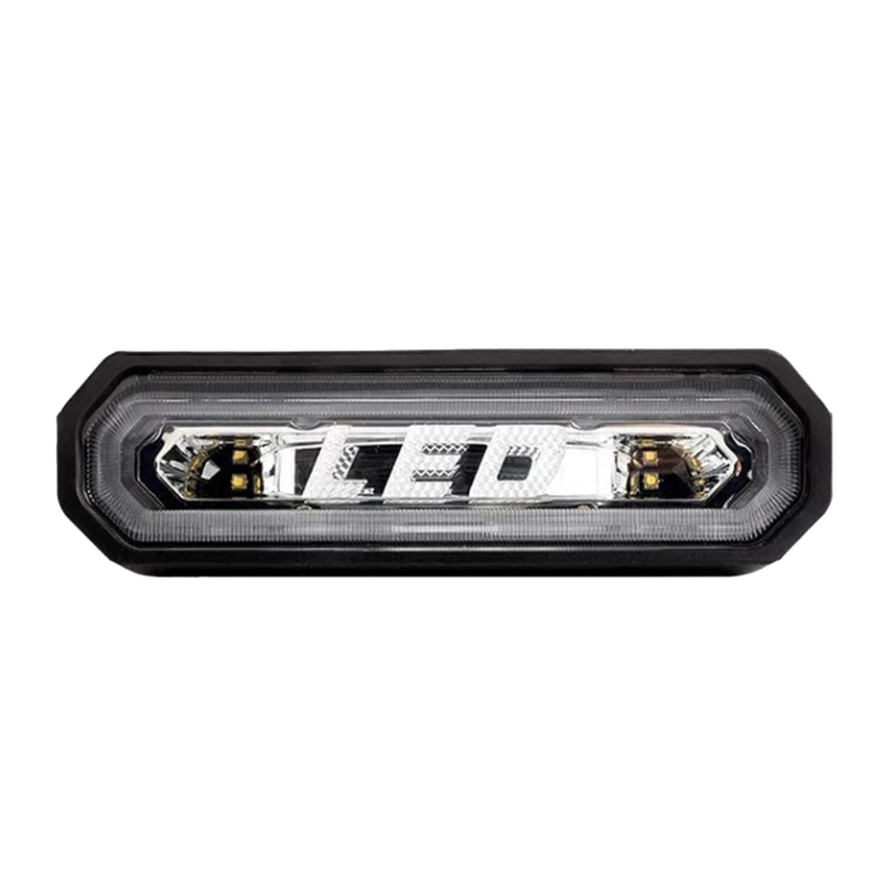 

12/24V Car Rear Tail Light Stop Flowing Brake Waterproof 7 Inch