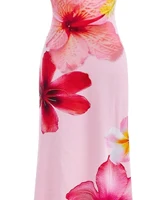 Robe d'été fine 1 pièce pour filles, sans manches, col carré, imprimé floral, simple et élégante, confortable, pour les filles plus âgées, robe droite élégante et douce pour filles, robe à bretelles ajustée et polyvalente pour les jeunes filles, pour les âges 8-9-10-11-12, adaptée pour l'extérieur, décontractée, les fêtes, les cadeaux de vacances 4