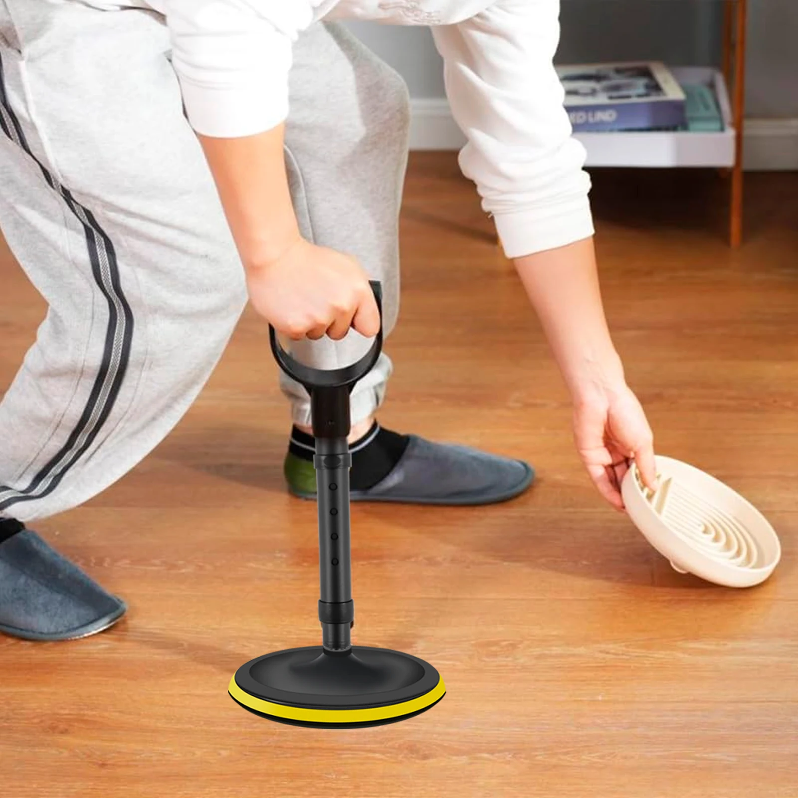 Mobility Tool Adjustable Standing Aid Device to Help Get Up from Floor Lift Assists for Elderly 5 Height Levels with 7Inch Base 6