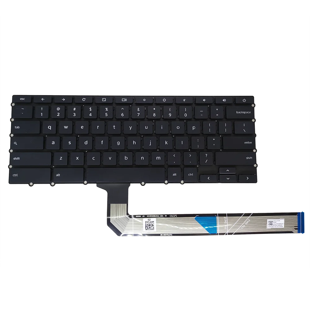 Inglês Teclado do Portátil para Lenovo Chromebook S34014 S330 Eua Computadores Teclados Qwerty Keycaps Genuíno Sn20r49156 Lcm18b7 Novo - Imagem 3