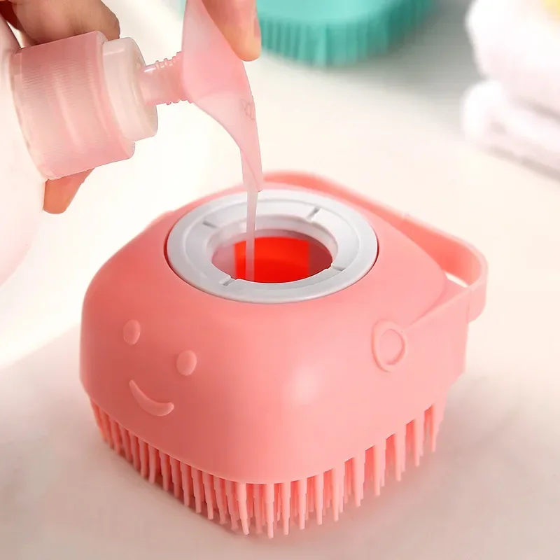 욕실 강아지 큰 개 고양이 목욕 마사지 장갑 브러시, 부드러운 안전 실리콘 빗, 반려동물 액세서리, 개 고양이 샴푸 샤워 도구