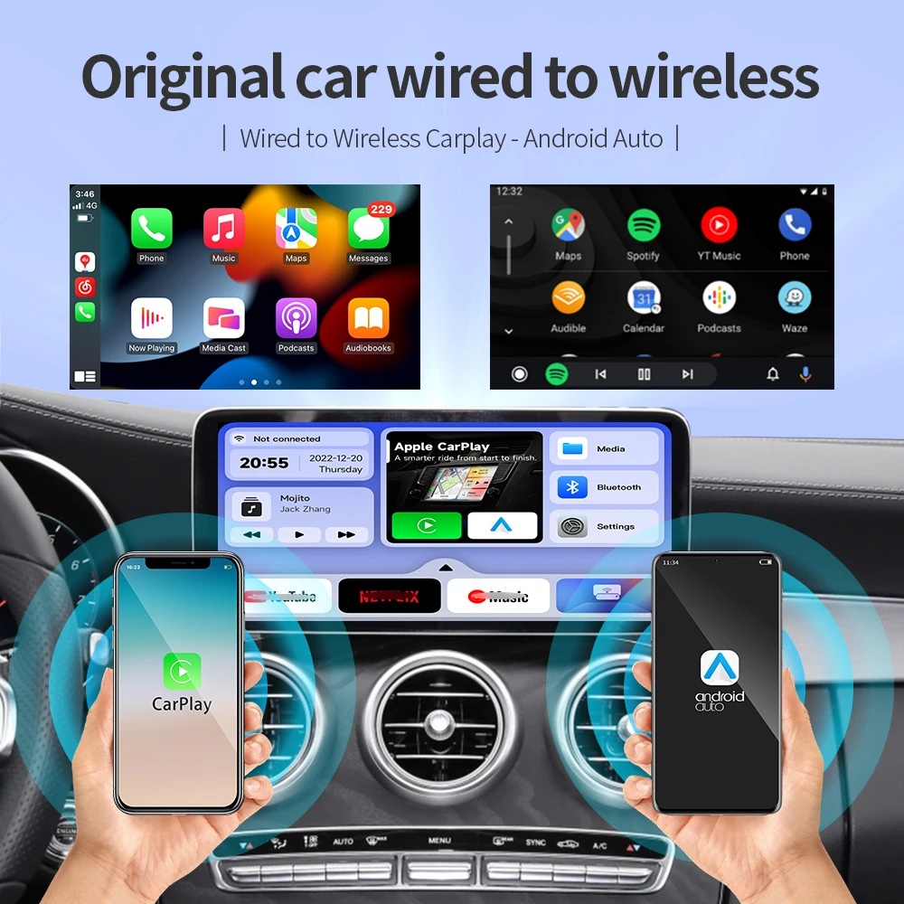 Carplay-ȵ̵ 11 ڵ  USB, ĳ ATS /CT6 /XTS /XT5 /XT4 /CT4 /CT5/XT6//÷̵/ESV 2016-2022 