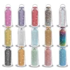 500/750/1000ml Diamond Thermos Bottle With 2pcs Chain Portable Rhinestone Water Bottle Double Wall Stainless Steel Thermal Flask 2